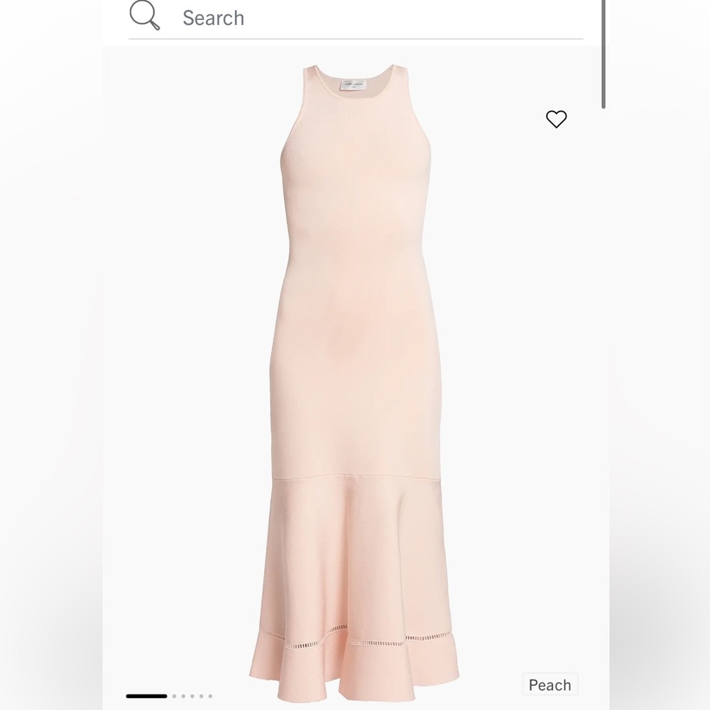 Victoria Beckham Sleeveless Fit-and-Flare Midi-Dress